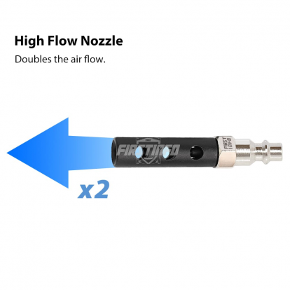 A1845 3-Piece Taiwan Nozzle Set with Air Inlet Coupler