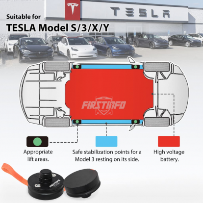 F3359 Jack Lift Pad for Tesla Model S/3/X/Y
