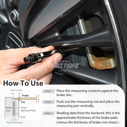 F3917 Brake Pad Thickness Gauge