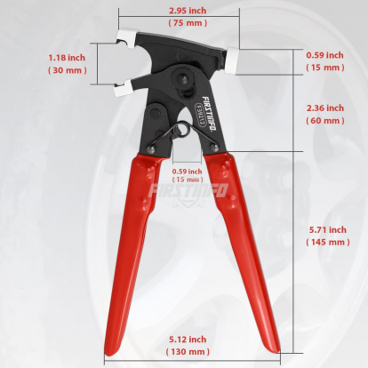 F39212 Stick-On Wheel Balance Weight Plier Hammer Tool