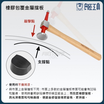 半圓型擋板 (鞋跟型)