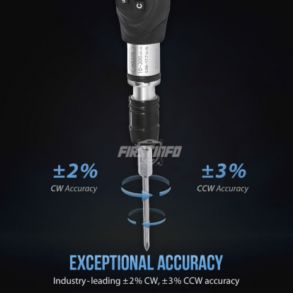 H5278U 0.88-17.7 in-lbs. / 10-200 cN-m / 1.02-20.41 kg-cm Digital Torque Screwdriver, Dual Direction